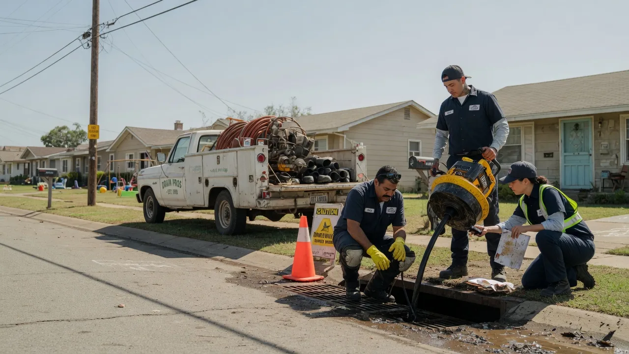 Drain Cleaning in La Villa, TX near me